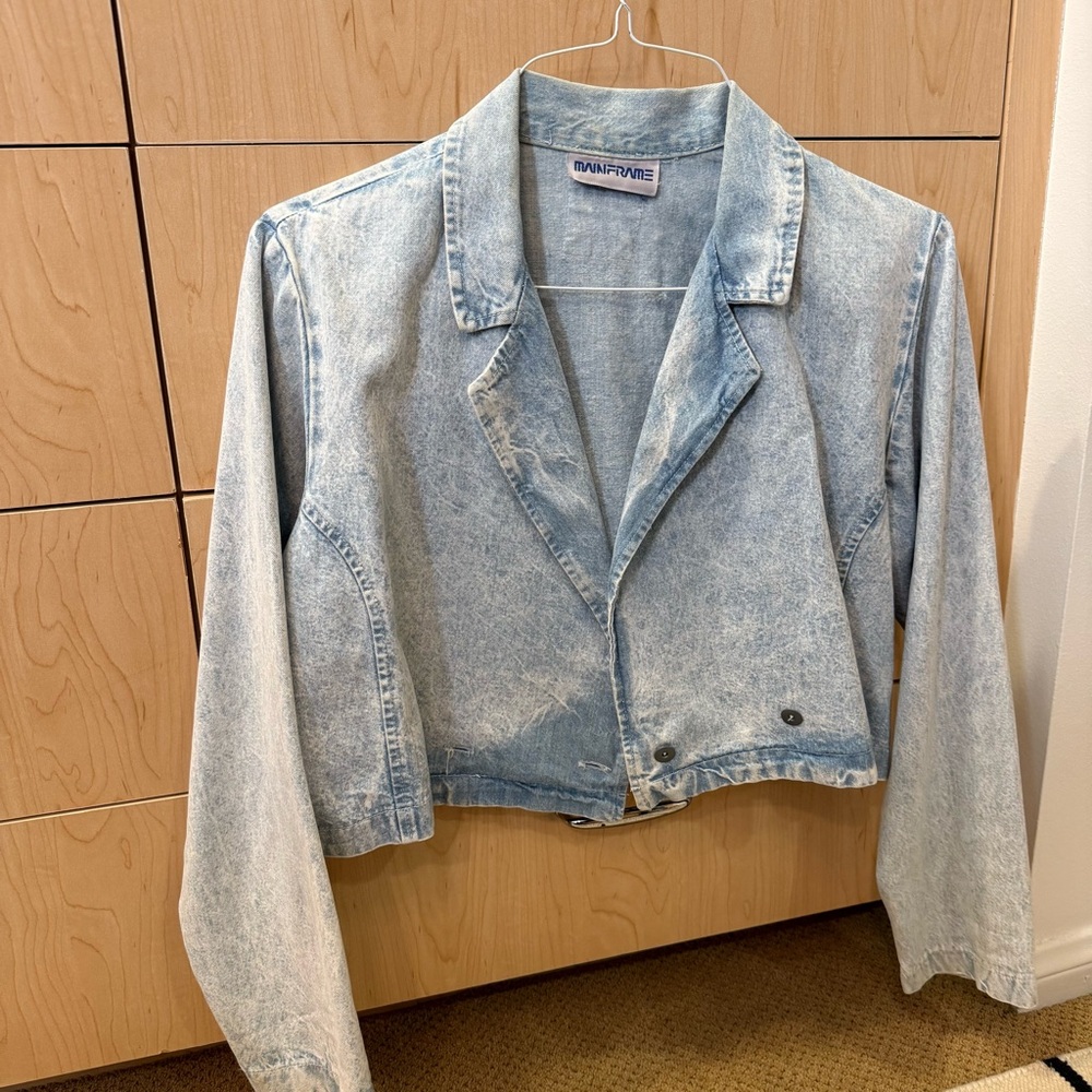Vintage Light Blue Denim Jacket